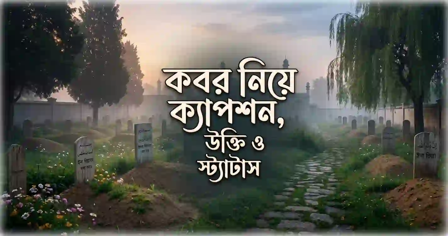 কবর নিয়ে ক্যাপশন, উক্তি ও স্ট্যাটাস