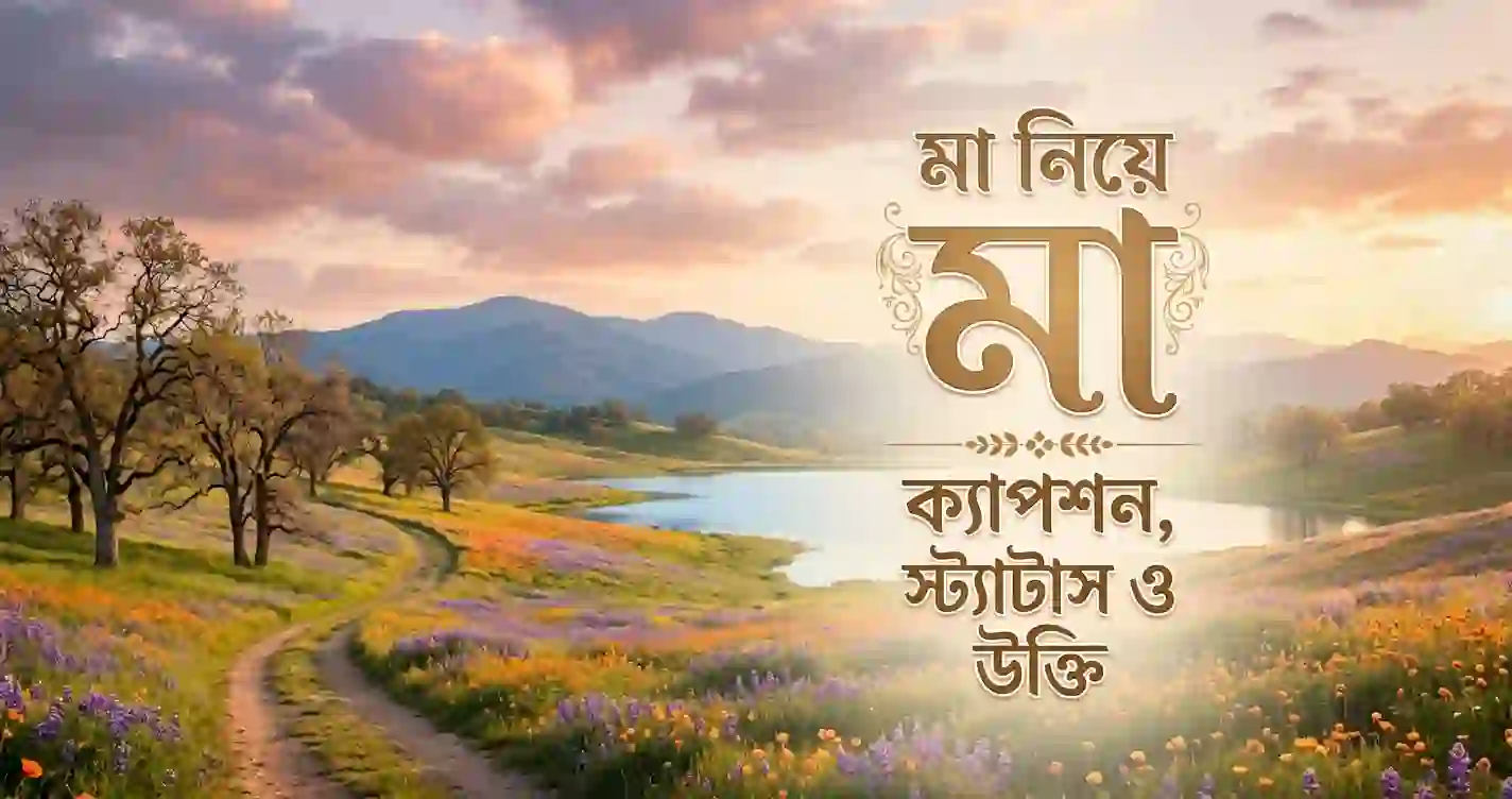 মা নিয়ে ক্যাপশন, স্ট্যাটাস ও উক্তি